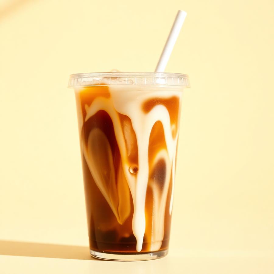 Vanilla Sweet Cream Cold Brew — Cold brew, vanilla, house sweet cream